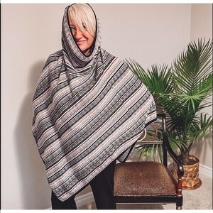 Designer Missoni Cowl Neck  Poncho